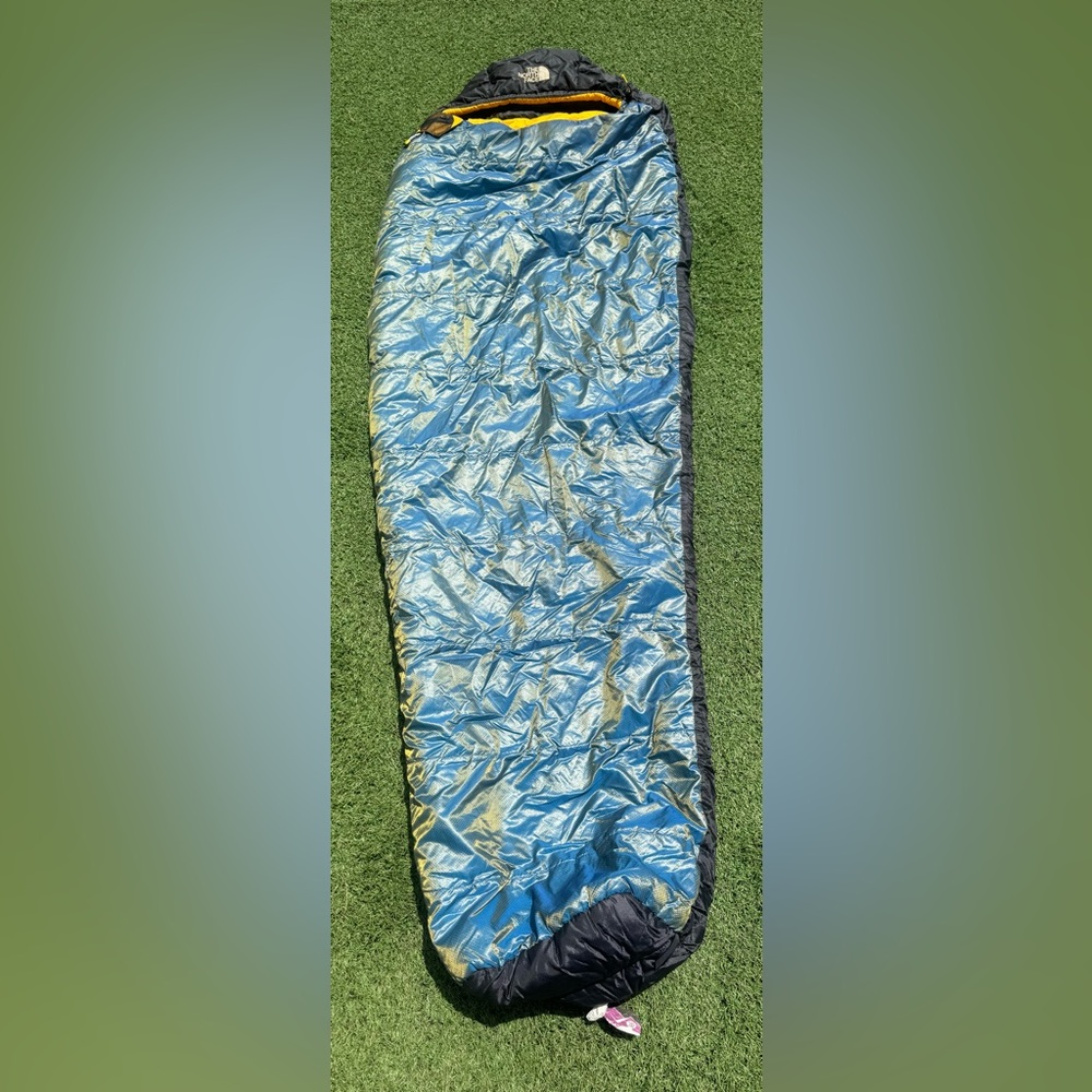 Vintage The north face sleeping bag  Cats meow 3d 84”